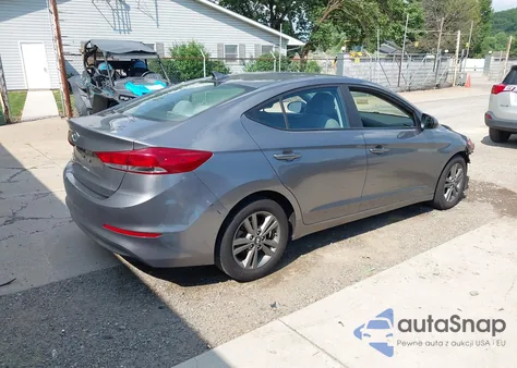 2018 Hyundai Elantra Sel z USA, uszkodzony, nr VIN 5NPD84LFXJH244759